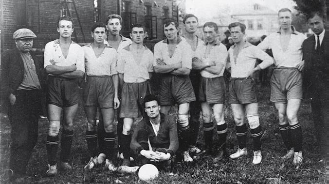 Первая футбольная команда «Динамо».Москва, 1924